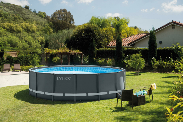 Intex Ultra XTR Frame Pool-Set inkl. Sandpumpe (488x122cm)
