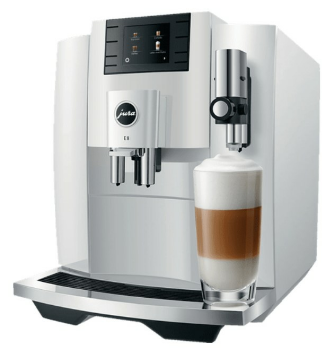 Jura E8 2020 White Kaffeevollautomat - 2 Farben