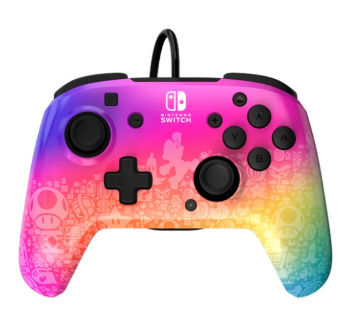 PDP Rematch Wired controller - Star Spectrum (Switch)