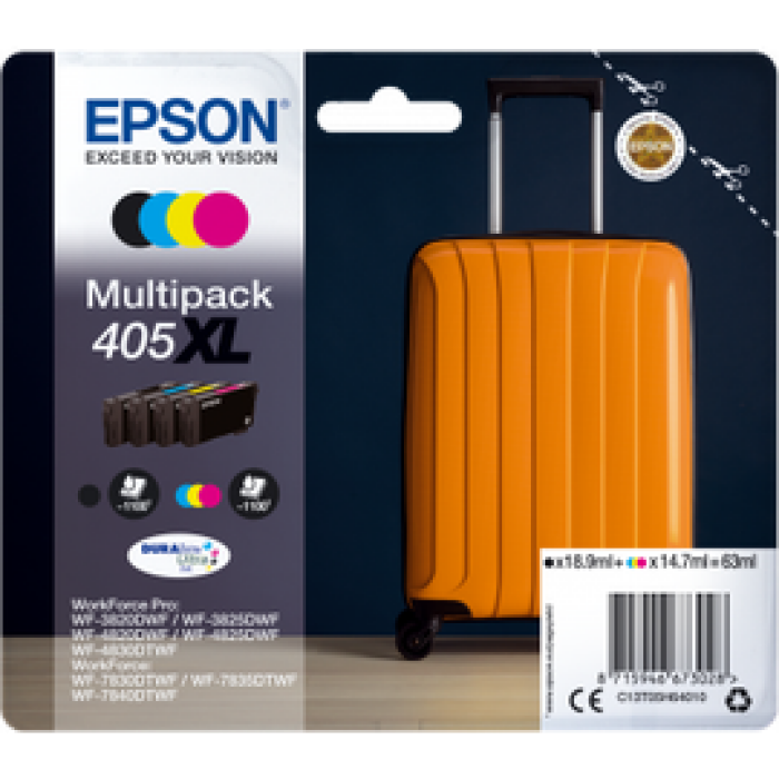 Epson 604 'Ananas' Tinte Multipack 4-Farbig XL