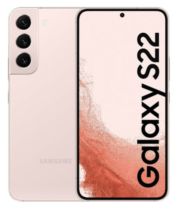 Samsung Galaxy S22 5G 128 GB - pink gold und phantom Black