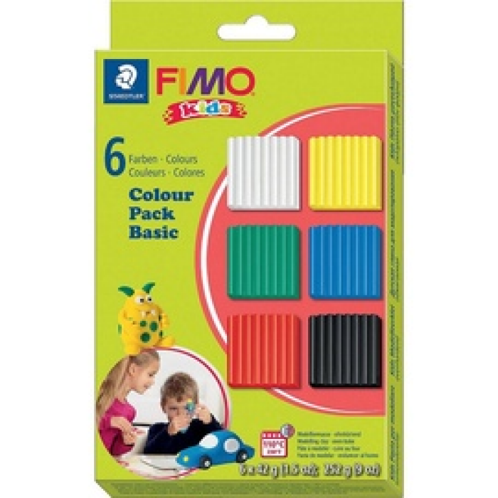 FIMO Modelliermasse »Colour Pack«, 6 Stück