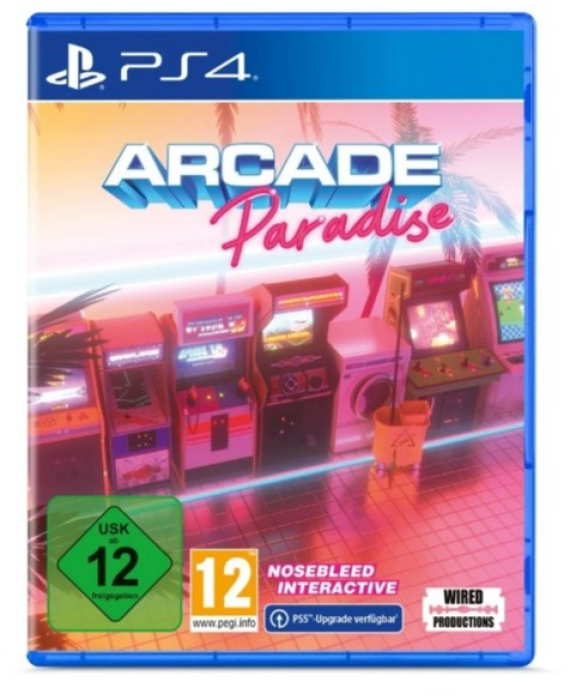 Arcade Paradise 1 PS4-Blu-ray-Disc