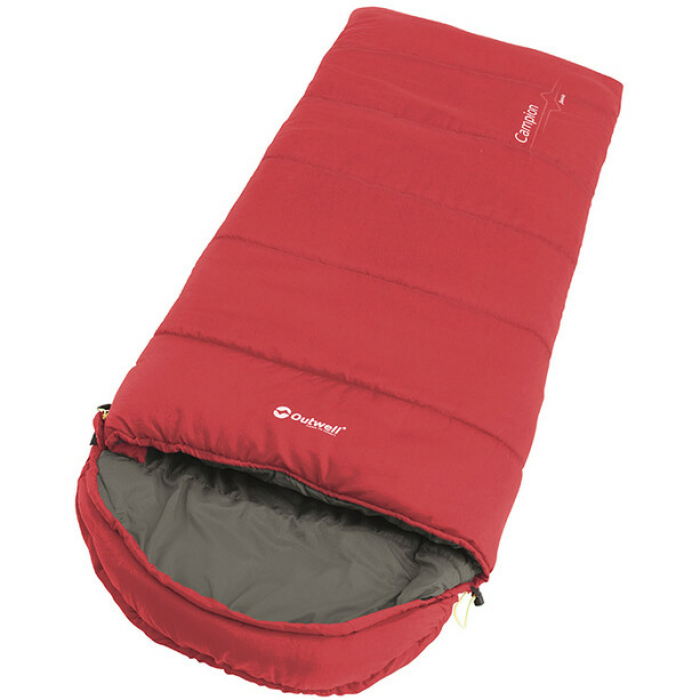 Outwell Campion Schlafsack Jugend rot Left Zipper 2022 Schlafsäcke rot Left Zipper