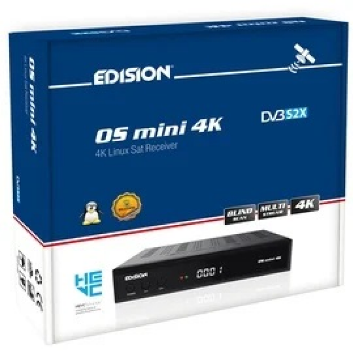 Edision OS mini 4K, schwarz