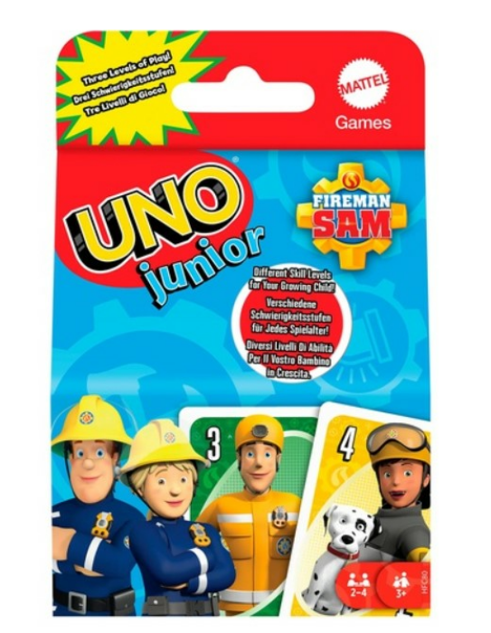 Mattel Uno Junior Feuerwehrmann Sam (Prime)