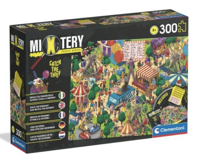 Clementoni 21712 Mystery Catch The Thief - 300 Teile-Puzzle (Prime)