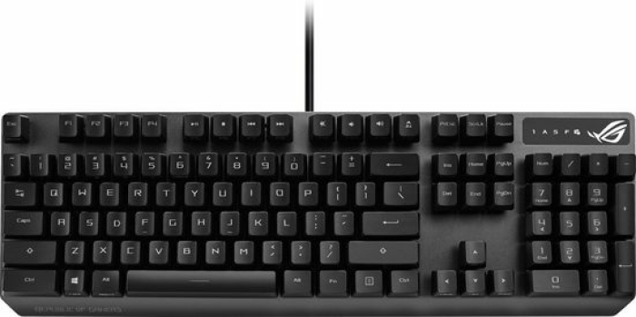 Asus ROG Strix Scope RX RED Optical Mechanical - Gaming Tastatur - schwarz Gaming-Tastatur schwarz