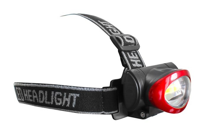 EAXUS Stirnleuchte COB LED, 5W Stirnlampe