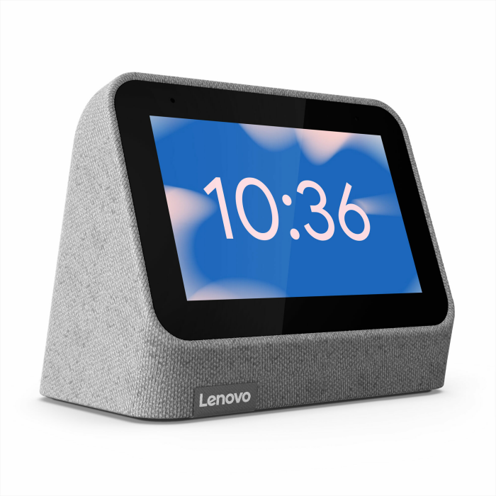 Lenovo Smart Clock 2 mit Google Assistent & Kabelloser Ladestation (ZA970024SE)
