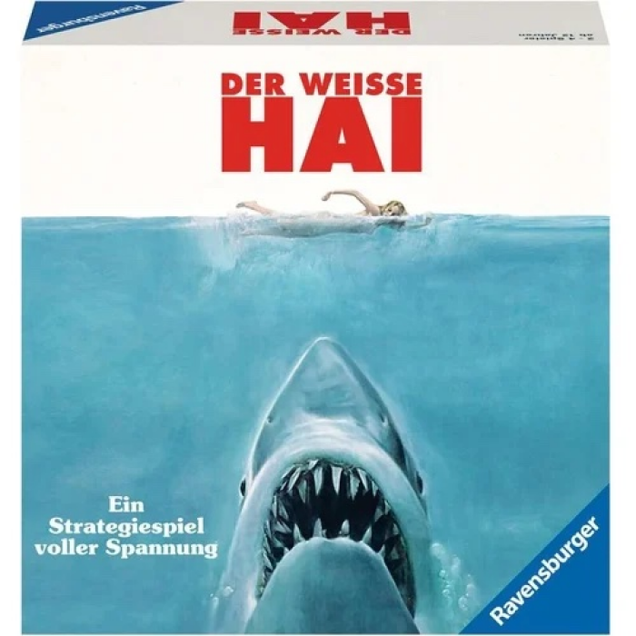 Ravensburger Brettspiel Der weisse Hai - Spannendes Strategiespiel - Prime