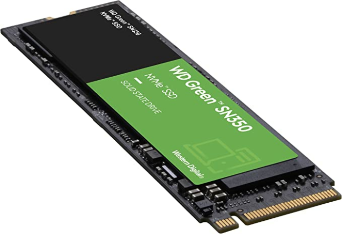 WesternDigital Festplatte WD Green WDS480G2G0C, SN350, M.2 2280, intern, M.2 / NVMe, 480GB SSD