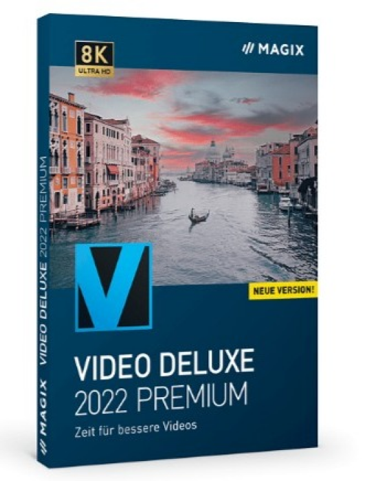 Magix Video deluxe Premium (2023) Vollversion, 1 Lizenz Windows Videobearbeitung