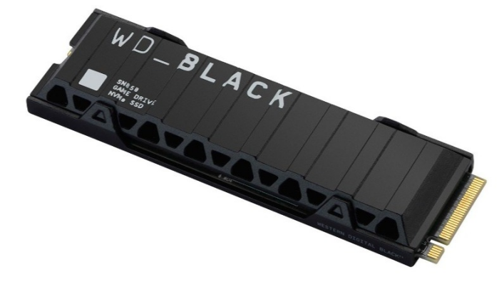 Western Digital BLACK SN850 NVMe SSD-Festplatte (500 GB), PCIe Gen4-Technologie