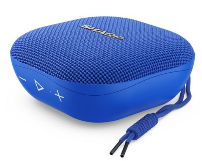 SHARP GX-BT60 (BL) tragbarer Bluetooth-Lautsprecher (Prime)