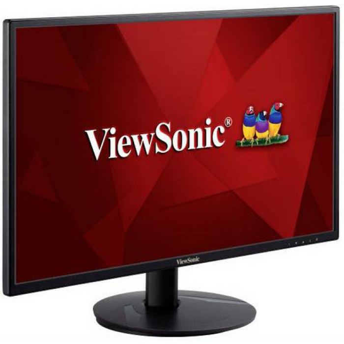Viewsonic VA2718-SH 68,6 cm (27 Zoll) Monitor (Full-HD, IPS-Panel, HDMI, VGA, Eye-Care, Eco-Mode) Schwarz