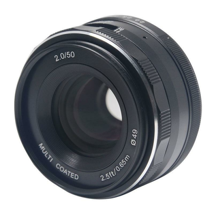 Meike Optics MK 50mm f2.0 Objektiv manueller Fokus für Nikon