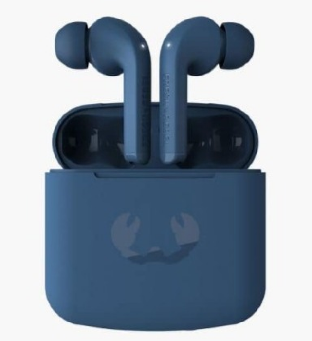 Fresh 'n Rebel True Wireless Earbuds mit 24 Std. Spielzeit, Touch Control und Sprachassistent (Twins 1 Tip, Steel Blue)