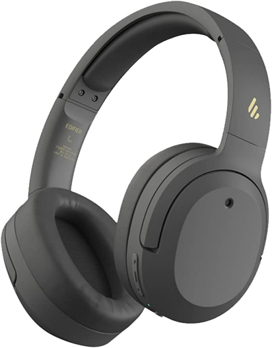 EDIFIER W820NB Bluetooth-Headset - Kabellose Over-Ear Kopfhörer mit bis zu 49 Std. Akkulaufzeit, Hybrid Active Noise Cancelling, Ambient Mode und DNN Noise Cancelling, Hi-Res Audio zertifiziert