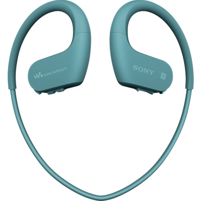 Sony NW-WS623 Sport In Ear Kopfhörer Bluetooth® Blau MP3-Player, Schweißresistent, Wasserbeständig