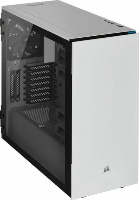 CORSAIR Carbide Series 678C - Midi Tower - Erweitertes ATX - ohne Netzteil (ATX) - weiß - USB/Audio (CC-9011170-WW)