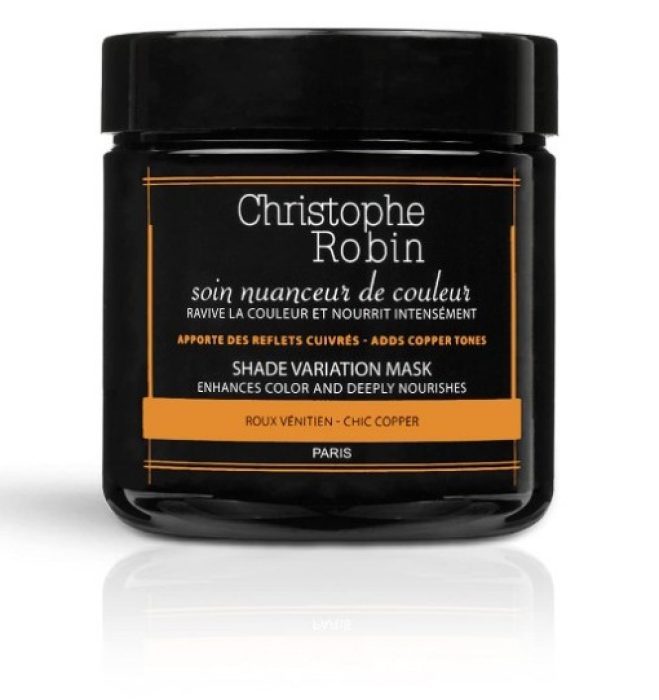 Christophe Robin Shade Variation Care Warm Chestnut Haarkur & -maske 250 ml Dunkelrot