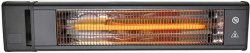 Palram - Canopia Carbon Heizstrahler verstellbar grau 185x74x16 cm
