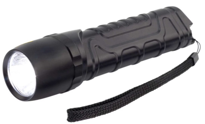 ANSMANN LED Taschenlampe M900P inkl. AA Batterien - Outdoor LED Handscheinwerfer extrem hell - Handlampe mit 930 Lumen & 4 Funktionen