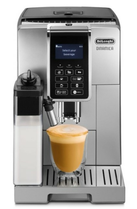 De'Longhi Dinamica ECAM 350.55.SB Kaffeevollautomat mit Milchsystem
