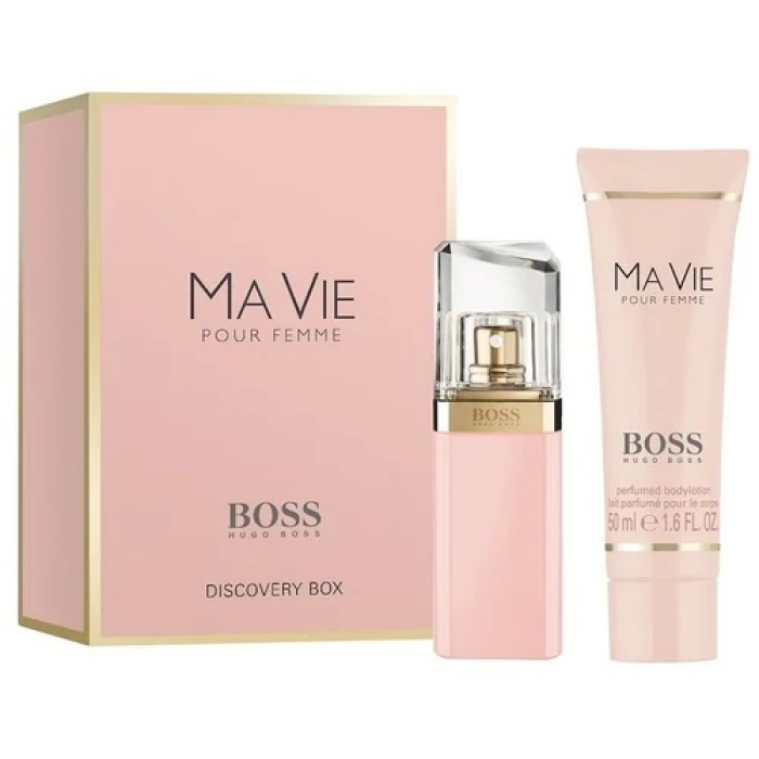 HUGO BOSS Ma Vie Pour Femme Eau de Parfum 30 ml + Body Lotion 50 ml Geschenkset