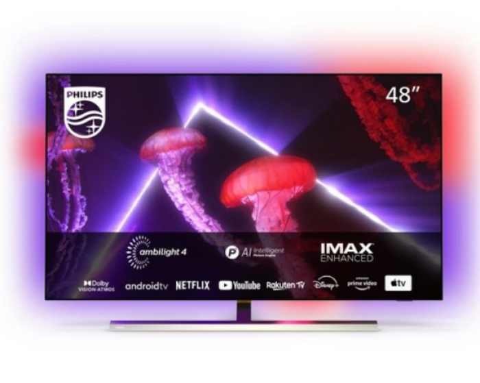 Philips 48OLED807-12 121 cm (48 Zoll) Ambilight OLED Smart TV