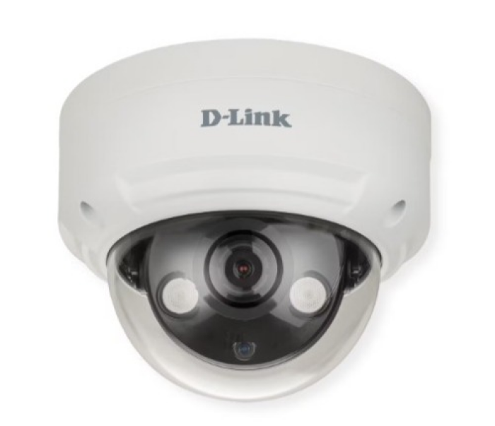 D-Link DCS 4612EK - Netzwerk-Überwachungskamera - Kuppel - Außenbereich - Vandalismussicher / Wetterbeständig - Farbe (Tag&Nacht) - 2 MP - 1920 x 1080 - LAN 10/100