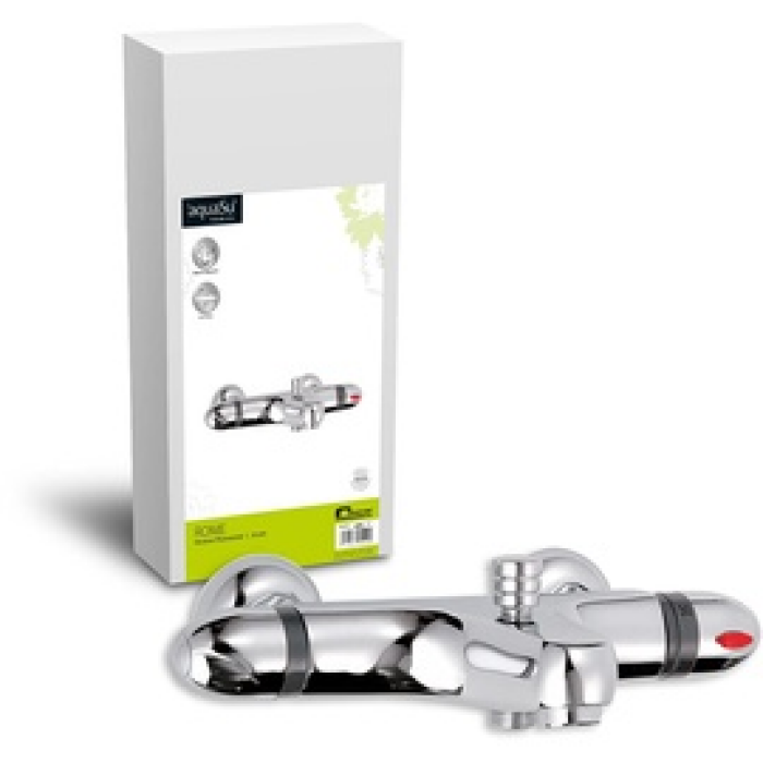 'aquaSu® Thermostat Batterie Rome für Wanne
