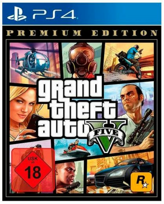 PS4 Grand Theft Auto V Premium Edition PlayStation 4