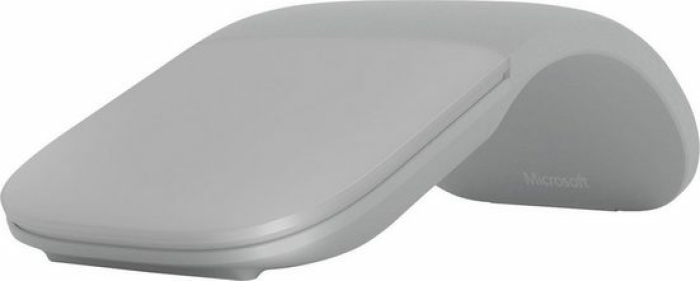 Microsoft Surface Arc Mouse Kabellose Maus Bluetooth® Optisch Platin-Grau 2 Tasten 1000 dpi