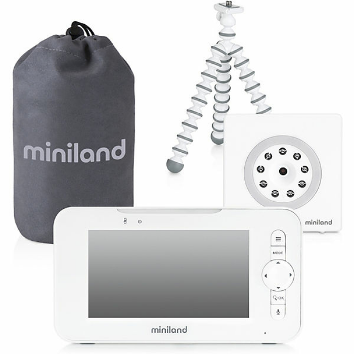 Miniland Babyphone 5" Video Babyphone digimonitor weiß