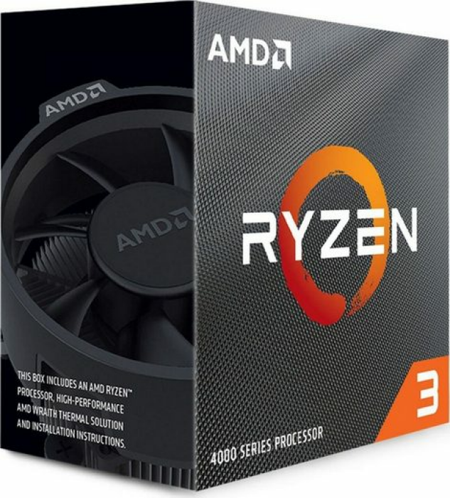 AMD Ryzen 3 4100 - 3.8 GHz - 4 Kerne - 8 Threads - 4 MB Cache-Speicher - Socket AM4 - Box