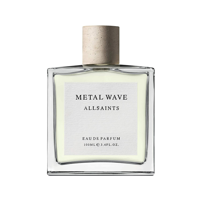 AllSaints Metal Wave Eau de Parfum (100 ml) Moschus, orientalischer und frischer Duft, luxuriöser Duft, Unisex