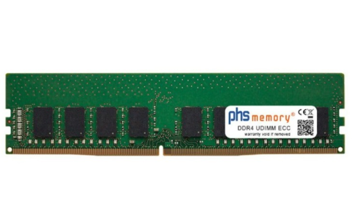 PHS-memory RAM für Supermicro SuperServer SYS-510T-WTR Arbeitsspeicher 32GB - DDR4 - 3200MHz PC4-25600-E - UDIMM ECC