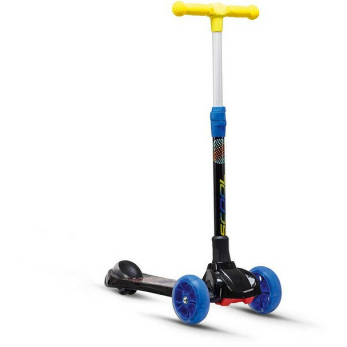 S'Cool Flax Disco Scooter Tretroller gelb (One Size, Disco Yellow)