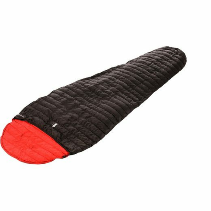 Alvivo Ibex Ultra Light Schlafsack schwarz/rot Left Zipper 2022 Schlafsäcke schwarz, rot Left Zipper