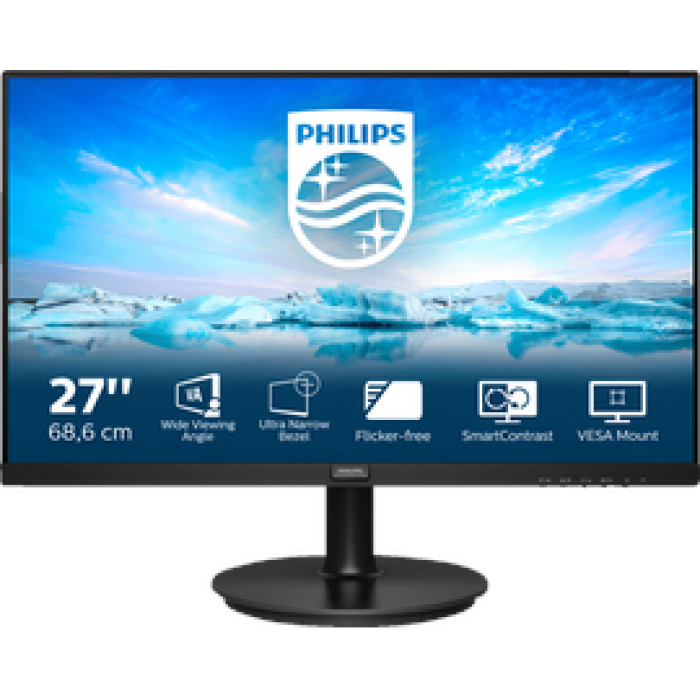 Philips 271V8L/00, Monitor, Schwarz