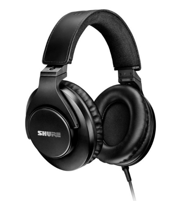BLACK FRIDAY Shure SRH440A kabelgebundene Over-Ear Kopfhörer für Monitoring und Aufnahmen in professionellen Studios, optimierter Frequenzgang
