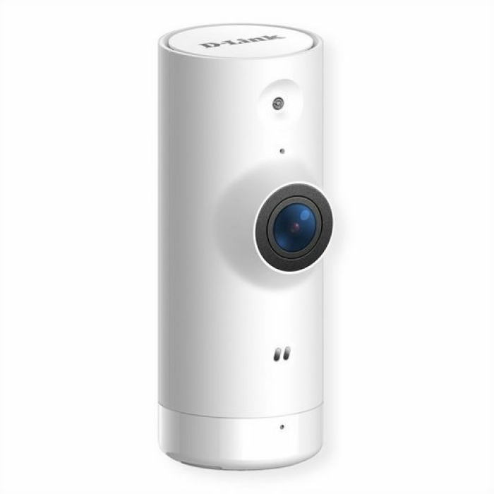 D-Link DCS-8000LHV2 Mini Full HD Wi-Fi Kamera (Alexa & Google kompatibel, Personenerkennung, Bewegungs- und Geräuscherkennung, 1080p, Tag und Nacht, 138° Blickwinkel, Fern-Zugriff per App)