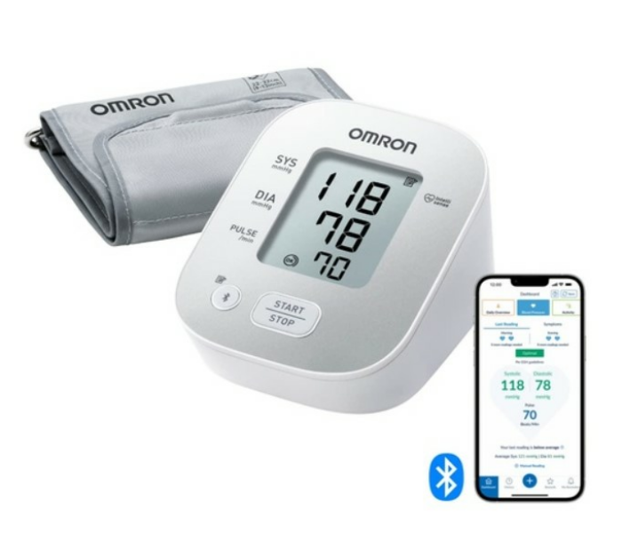 Omron X2 Smart Oberarm-Blutdruckmessgerät