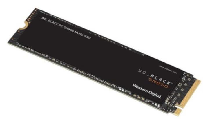 WD_BLACK SN850 NVMe SSD 500 GB interne SSD (Gaming SSD, PCIe Gen4-Technologie, Lesen 7.000 MB/s, Schreiben 4.100 MB/s) Schwarz