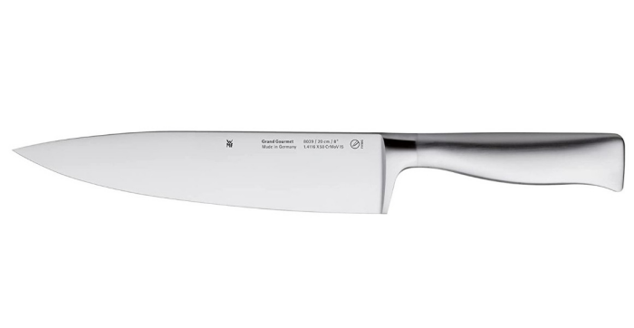WMF Grand Gourmet Kochmesser 33,5 cm, Made in Germany, Messer geschmiedet, Performance Cut, Spezialklingenstahl, Klinge 20 cm