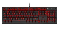 Corsair K60 PRO schwarz Gaming-Tastaur mit roter LED-Beleuchtun