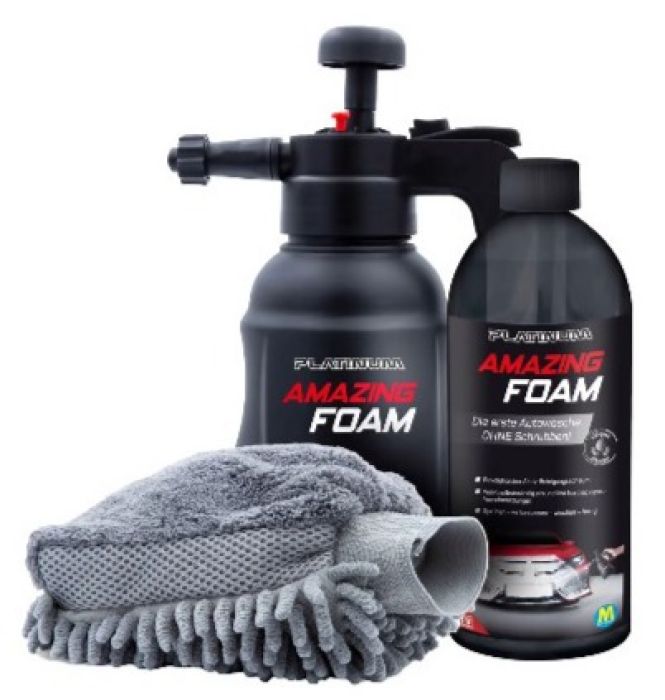 Platinum Amazing Foam 1 Liter, Revolutionärer Aktiv-Reinigungsschaum