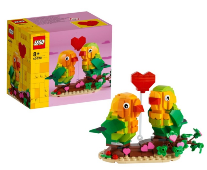 LEGO 40522 Valentins-Turteltauben, Konstruktionsspielzeug
